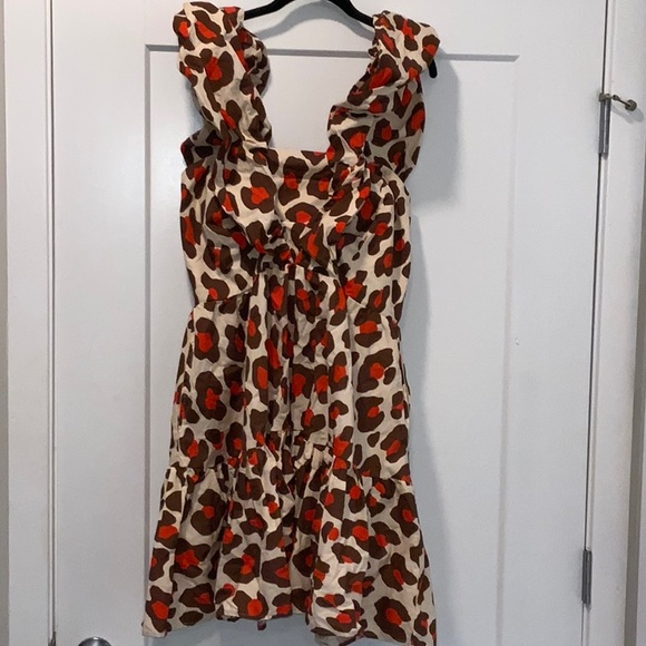 Leopard print mini dress - Picture 3 of 7